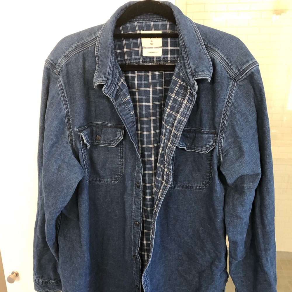 Denim shirt jacket GAP